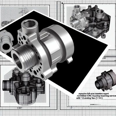 좋은 가격 정밀 CNC 가공 서비스, 완전한 검사와 함께 밸브 펌프 부품 온라인으로